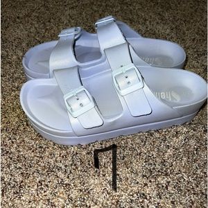 Lavender Clog Sandals